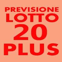 Previsione Lotto 20 Plus (Chiusa +)