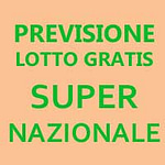 Previsione Lotto Super Nazionale – Valida Fino Al 12 Febbraio (Chiusa +)